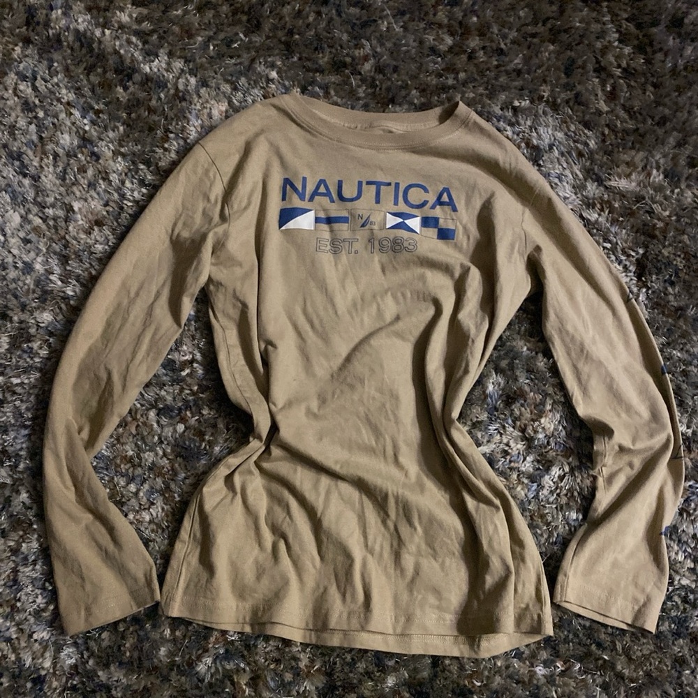 nautica 1989 longsleeve loose long sleeve tee